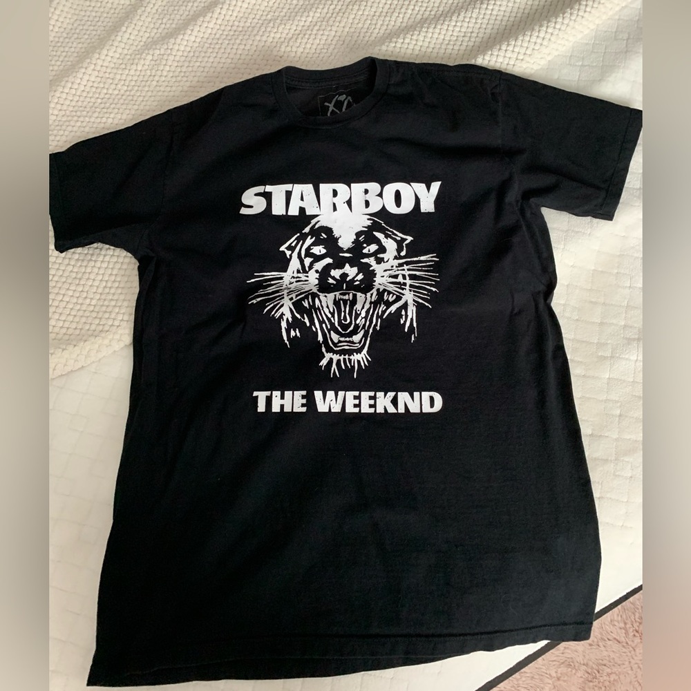 The Weeknd Starboy official merch tee